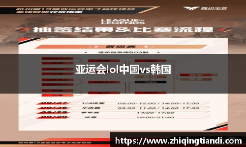 亚运会lol中国vs韩国